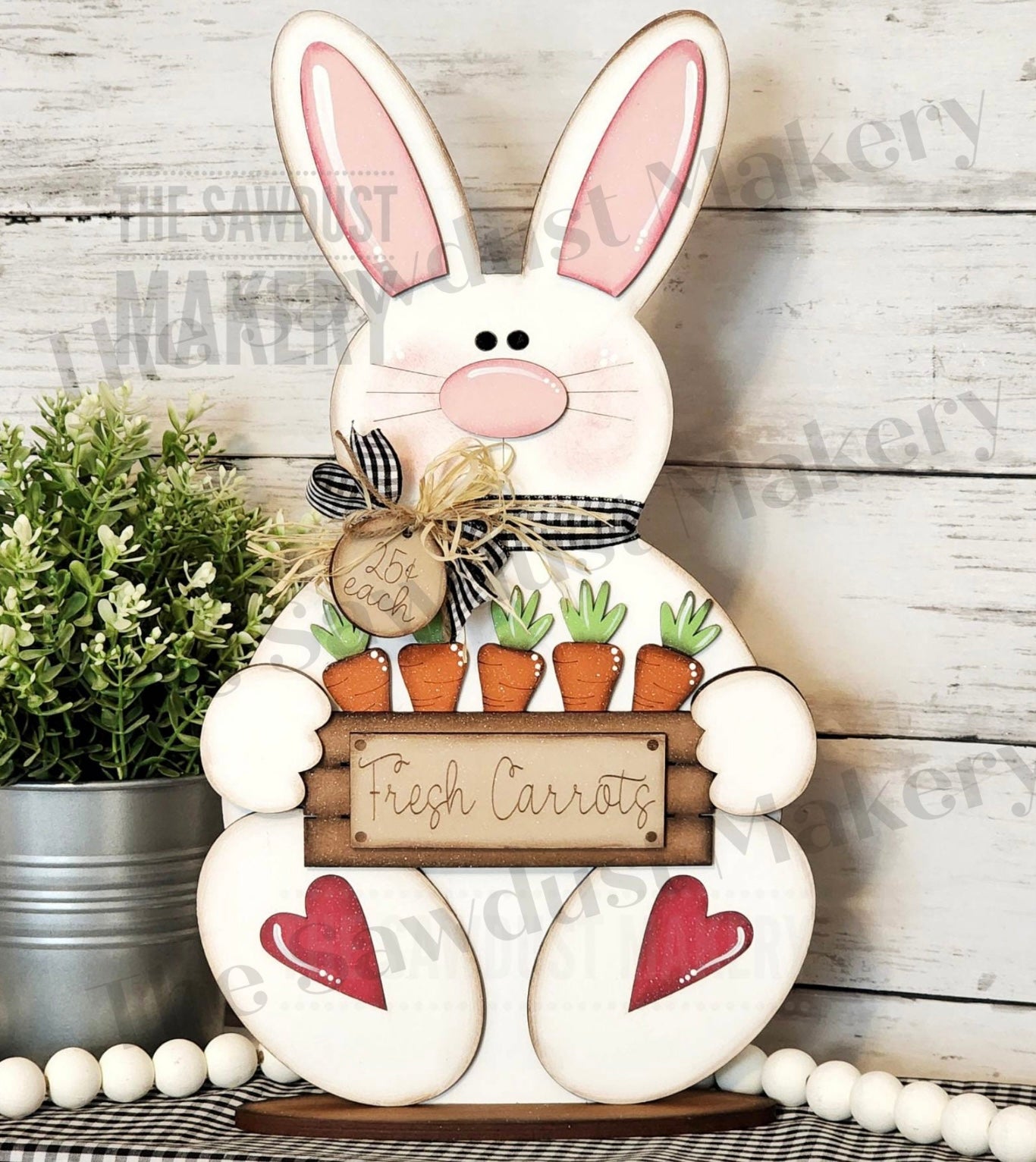 Fresh Carrots Easter Bunny Paint Kit