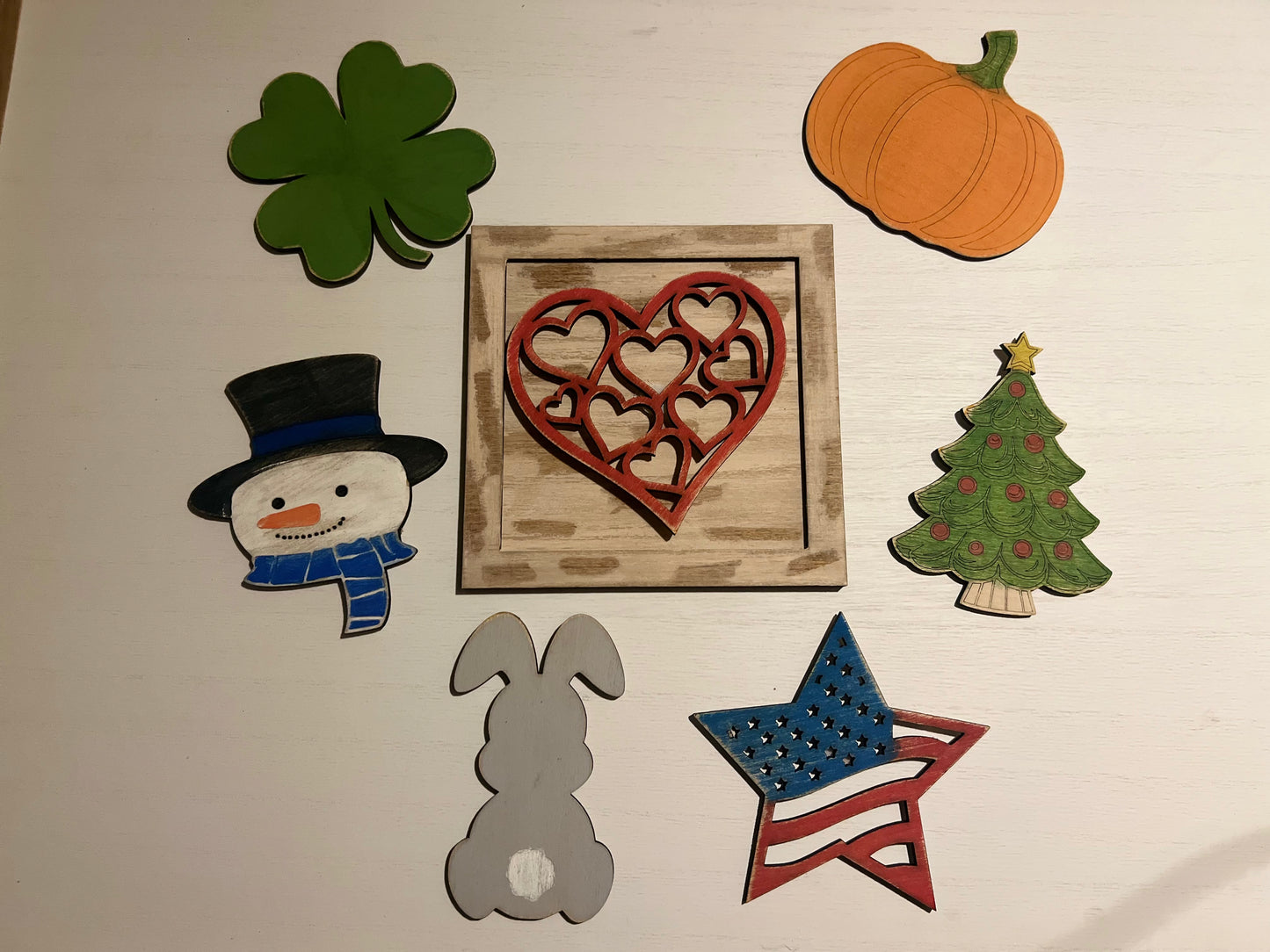 8 piece interchangeable 8 x 8 frame