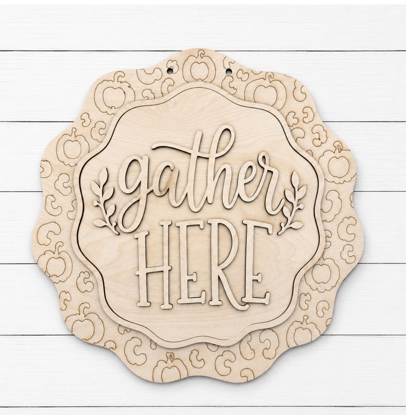 Gather here fall sign