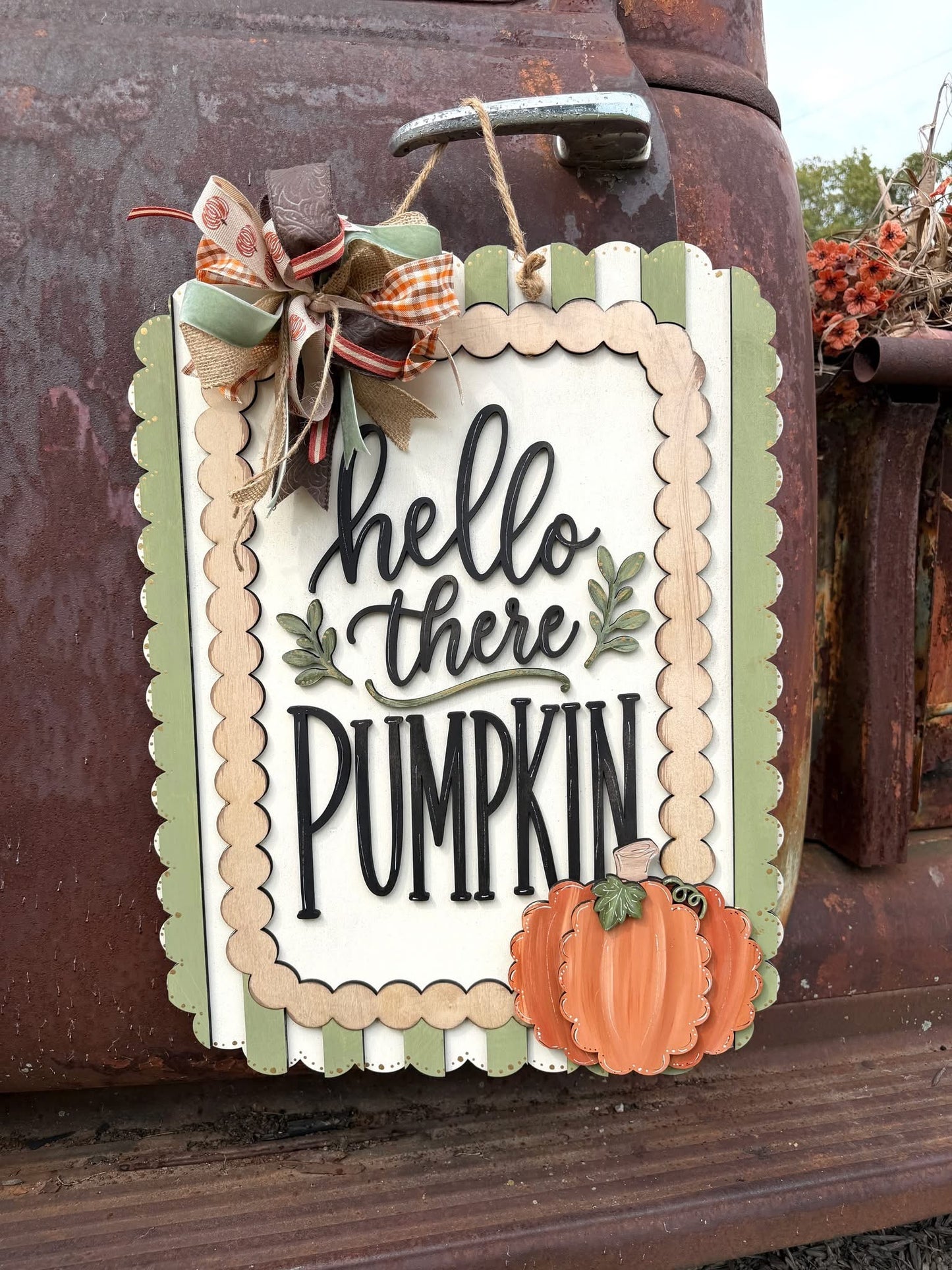 DIY Hello there Pumpkin kit