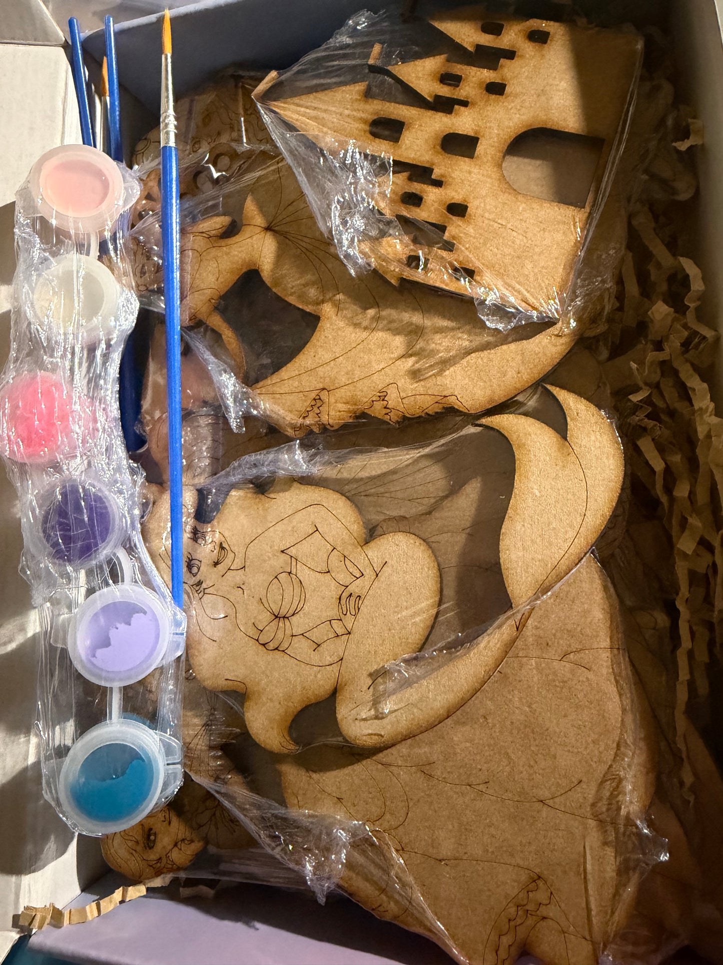Princess paint kit DIY